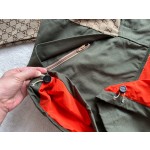 GUCCI jacquard canvas patchwork set • outerwear