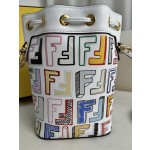FENDI New Mon Tresor Bag 010 Color Printing Bucket Bag
