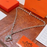 Hermes Pig Nose Necklace