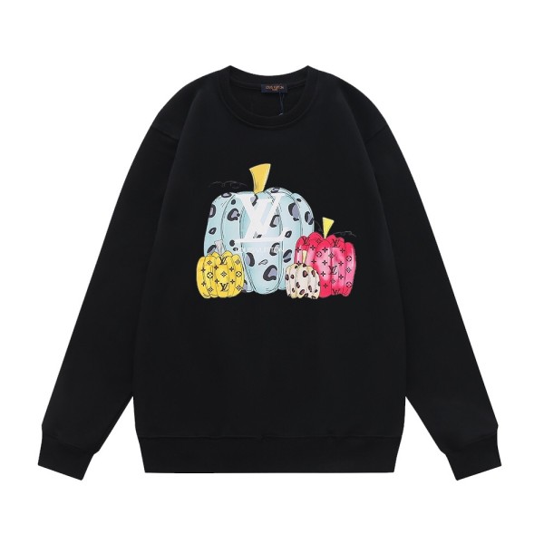 Louis Vuitton Crew Neck Printed Sweater Collection Pumpkin Collection Pattern