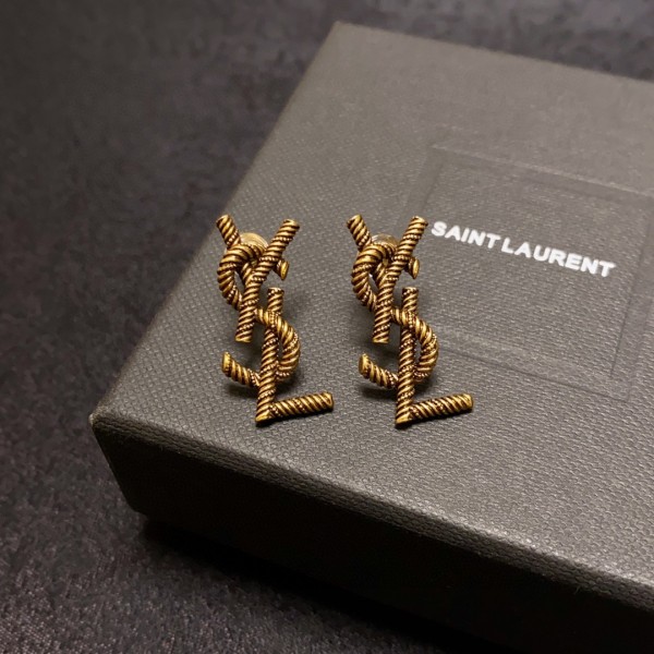 Saint Laurent YSL earrings studs