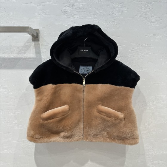 PRADA fur integrated G93 (consult customer service to confirm the size before placing an order for customized products)