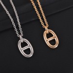 Hermes Pig Nose Necklace