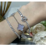 Hermes OT Square Diamond Bracelet