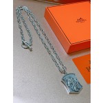 Hermes Pig Nose Necklace