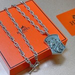 Hermes Pig Nose Necklace
