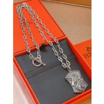 Hermes Pig Nose Necklace