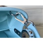 𝐋𝐎𝐔𝐈𝐒𝐕𝐔𝐈𝐓𝐓𝐎𝐍 M48865 blue crocodile pattern silver buckle