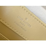 𝐋𝐎𝐔𝐈𝐒𝐕𝐔𝐈𝐓𝐓𝐎𝐍 M48865 yellow crocodile pattern silver buckle