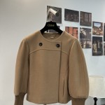 Chloe Wool Coat Coat G83 (consult customer service to confirm size before placing an order)