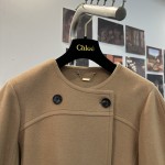 Chloe Wool Coat Coat G83 (consult customer service to confirm size before placing an order)