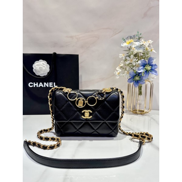 CHANEL 23B Gold Coin Flap Bag | Autumn/Winter AS4274