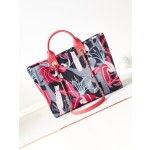 CHANEL print ➕ Wooden pearl logo beach bag model number AS3257