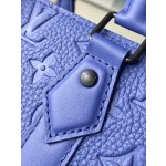 Louis Vuitton M46453 Blue Full Leather Mini Men's Bag Collection