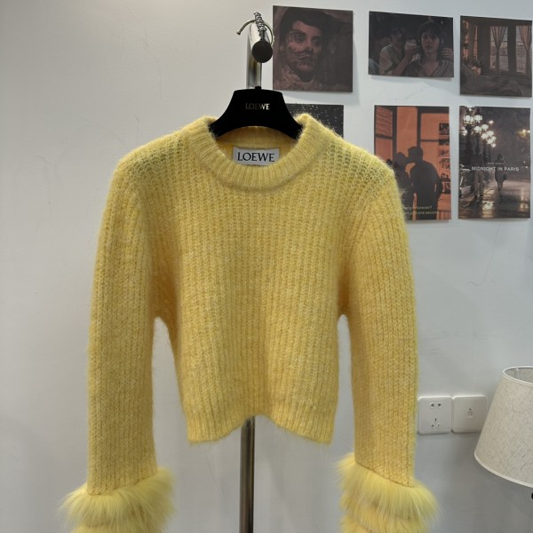 LOEWE Sweater Fur G74 (Consult customer service to confirm the size before placing an order for a customized version)
