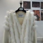 MaxMara Fox Fur Coat G69 (Please consult customer service to confirm the size before placing a custom order)