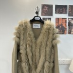 MaxMara Fox Fur Coat G72 (Please consult customer service to confirm the size before placing a custom order)