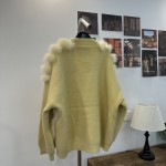 MaxMara Fox Fur Coat G71 (Please consult customer service to confirm the size before placing a custom order)