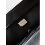 CHANEL model number AS4221 Heavy Industry Pearl and Black Chain