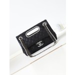 CHANEL model number AS4221 Heavy Industry Pearl and Black Chain