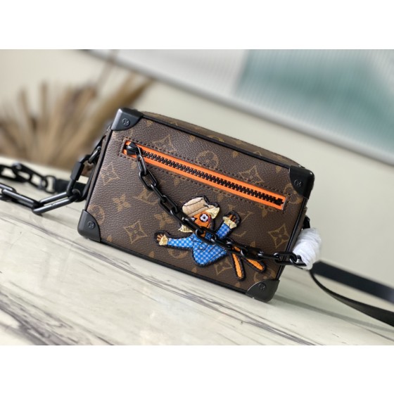 𝐋𝐎𝐔𝐈𝐒𝐕𝐔𝐈𝐓𝐓𝐎𝐍 M80159 embroidered Mini Soft Trunk handbag