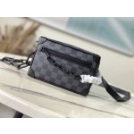 𝐋𝐎𝐔𝐈𝐒𝐕𝐔𝐈𝐓𝐓𝐎𝐍 N44735 Black Mini Soft Trunk handbag