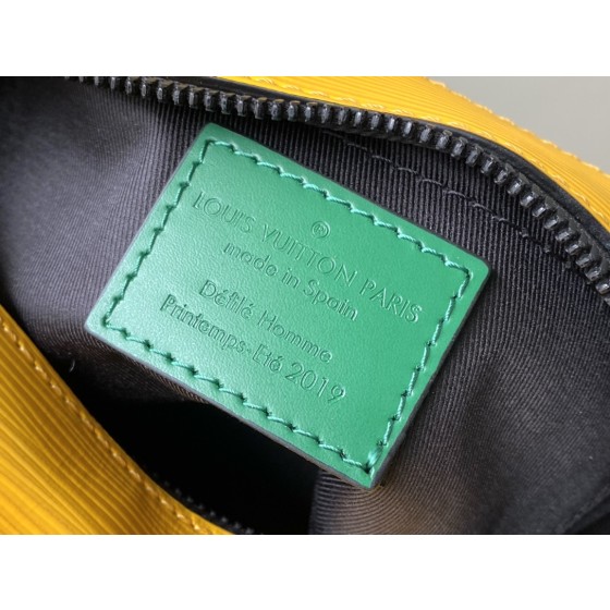 𝐋𝐎𝐔𝐈𝐒𝐕𝐔𝐈𝐓𝐓𝐎𝐍 M44840 Blue Green Mini Soft Trunk Handbag