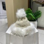 Christmas Prada hanging ball wool hat