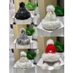 Christmas Prada hanging ball wool hat