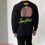 Louis Vuitton 𝟐𝟎𝟐𝟑𝟑 Autumn and Winter Latest Exclusive Pumpkin Series Heavy Craft Round Neck Sweater