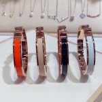 Herm è s Enamel Bracelet Small Mini Edition 8mm Precision Edition