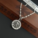 Croix Classic Retro Skull Head Pendant