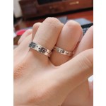 Gucci Skull Sterling Silver Couple Ring