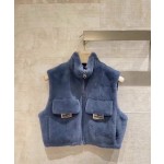 Fendi imported mink coat vest (consult customer service to confirm size before placing a custom order)