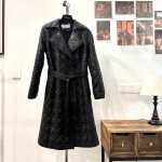 DIOR New Leather Coat G49 (Consult customer service to confirm the size before placing an order for a customized version)