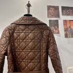 DIOR New Leather Coat G48 (Consult customer service to confirm the size before placing an order for a customized version)