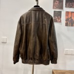 Prada's new leather jacket G47 (consult customer service to confirm the size before placing an order for a customized version)