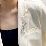 Saint Laurent YSL brooch