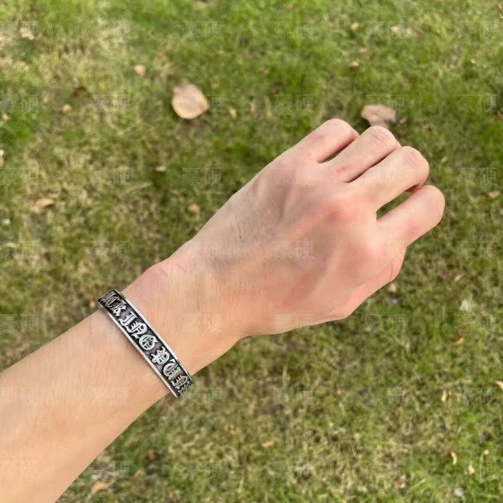 Crow Heart Bracelet Dark Millennium Wind Cross Skeleton