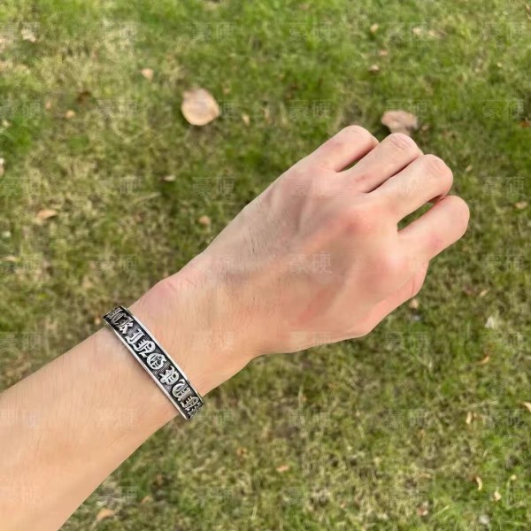 Crow Heart Bracelet Dark Millennium Wind Cross Skeleton