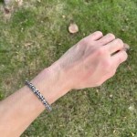 Crow Heart Bracelet Dark Millennium Wind Cross Skeleton