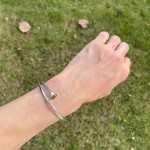 Crow Heart Bracelet Dark Millennium Wind Cross Skeleton