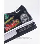 Nike Neckface x Nike SB Dunk Low Black Halloween Skateboarding Shoe