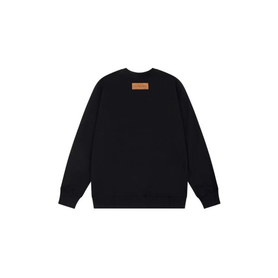 Louis Vuitton Chest Panel Pumpkin Design Crew Neck Sweater