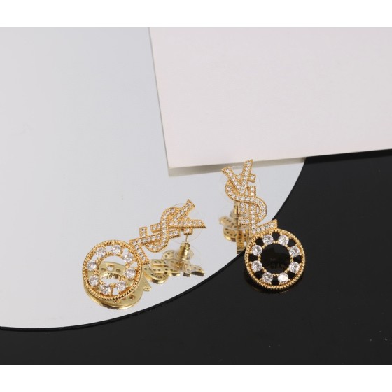Saint Laurent YSL earrings studs