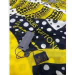 LOUIS VUITTON Pumpkin Print Long Scarf
