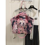 CHANEL print ➕ Wooden pearl logo beach bag model number AS3257