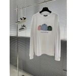 Louis Vuitton 23ss New Round Neck Sweater with Pumpkin Pattern Appearing from Bottom