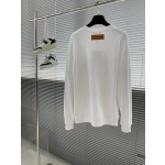 Louis Vuitton 23ss New Round Neck Sweater with Pumpkin Pattern Appearing from Bottom