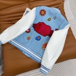 Louis Vuitton's new men's denim jacket features pumpkin and face elements